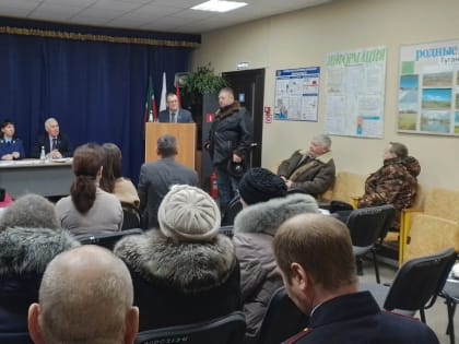 Сход граждан в Новорусско-Маматкозинском сельском поселении