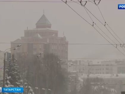 В Татарстане сегодня ожидается метель и до -16 градусов