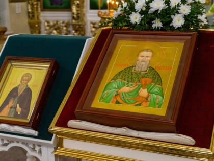 Семинарский храм почтил своего небесного покровителя в день его тезоименитства