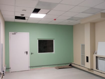 Кабинет для томографа в  Лаишевской ЦРБ готов на 90 %