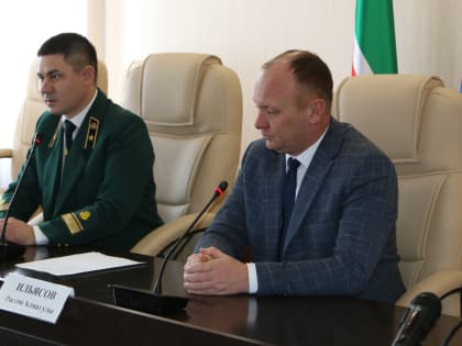 В Актаныше прошло совещание под руководством первого заместителя министра лесного хозяйства РТ Зарипова Ильгизара Наилевича