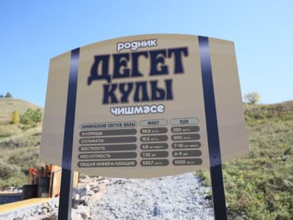 Родники Лениногорска принимают участие в конкурсе родников «Татнефти»