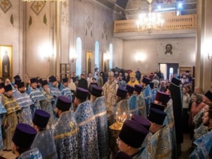 Делегаты Альметьевской епархии приняли участие в Божественной литургии в Казани