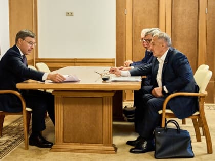 Минниханов обсудил с главой Минобрнауки РФ Фальковым развитие Иннополиса