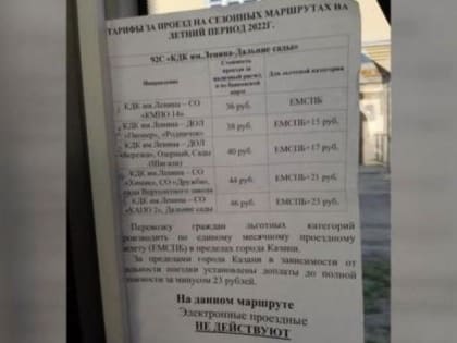 Казанские дачники пожаловались на дорогой проезд
