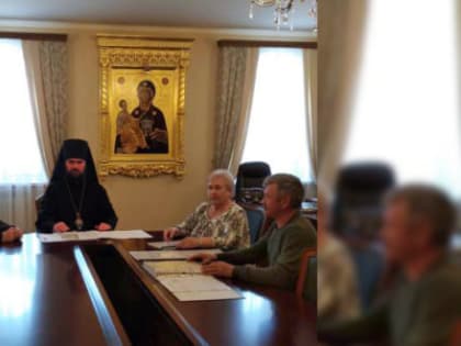 В управлении Альметьевской епархии состоялось рабочее совещание по строительству храма в Заинске