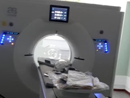 В Дрожжановской ЦРБ в рамках нацпроекта установили компьютерный томограф