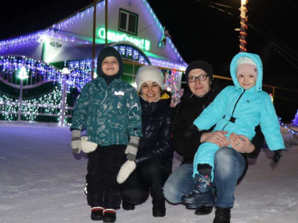 В конкурсе «А у нас во дворе…» наибольшее число голосов нурлатцы отдали семье Биккинеевых