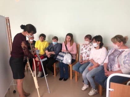 В Лаишевском районе продолжаются занятия «Школы реабилитации и ухода»