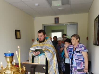 В молитвенной комнате при стационаре Чистопольской ЦРБ прошел престольный праздник