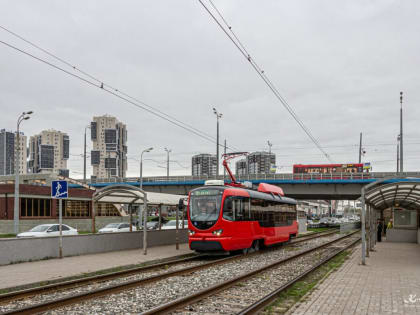 Новый низкопольный трамвай получил положительные отзывы от казанцев