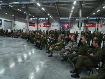 Наиль Магдеев встретился с военнослужащими в «Казань Экспо»