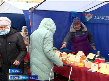 В Татарстане прошли традиционные сельхозярмарки
