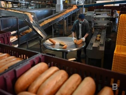 Хлеб и булочные изделия подешевели в Татарстане за год на 7,5%
