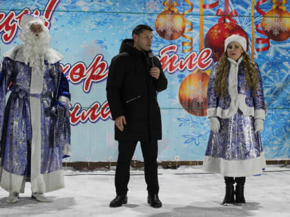 В Аксубаевском районе состоялось долгожданное событие – торжественное открытие главной ёлки района!