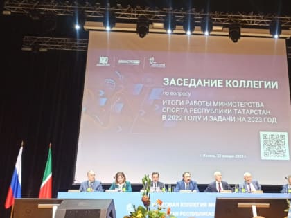 Делегация Нурлатского района приняла участие в заседании итоговой коллегии Минспорта РТ