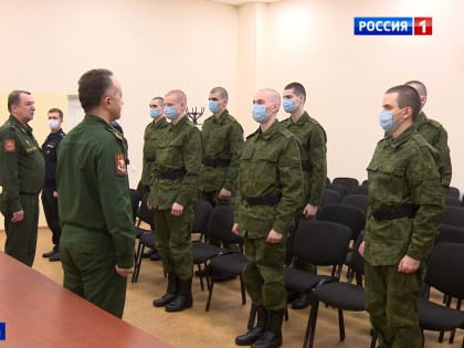 10 татарстанцев отправились на службу в Президентский полк