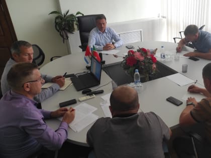 Совещание с руководителями сельскохозяйственных предприятий района