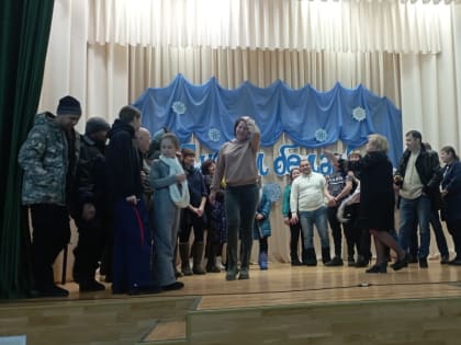 14 января в Старо Икшурминском сдк при участии библиотеки провели развлекательный вечер "Этот Старый Новый год"