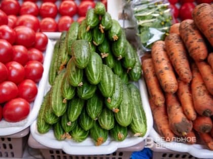 Официальная статистика: в Татарстане за неделю подешевели бананы и огурцы