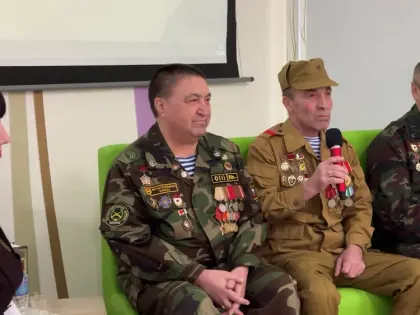 «Мы выполняли свой долг достойно»: в Нижнекамске ветераны Афганской войны встретились со школьниками