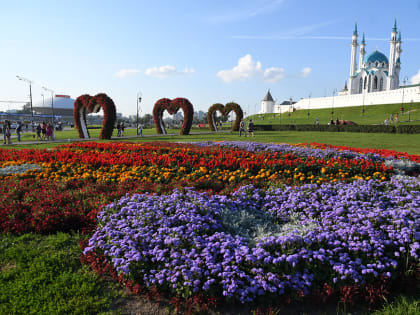 Цветники площадью более 1 тысячи кв.м появятся летом на двух площадках Казани