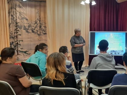 Познавательное занятие провели в реабилитационном центре «Возрождение»