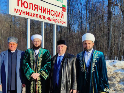 Татарстан мөфтие Камил хәзрәт Сәмигуллин рәсми эш  сәфәре белән Теләчегә килде.