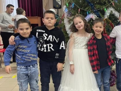 В Юлсубинском сельском доме культуры капитально отремонтированный в рамках проекта "Культура" ,организовали праздник для детей