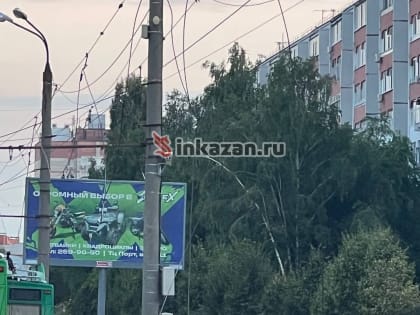 В Казани из-за обрыва проводов встали троллейбусы