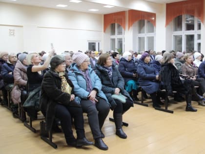 В 1 школе прошел сход жителей ТОС "Бондюжский"