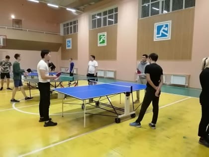 В АГНИ прошло Первенство по настольному теннису среди студентов института