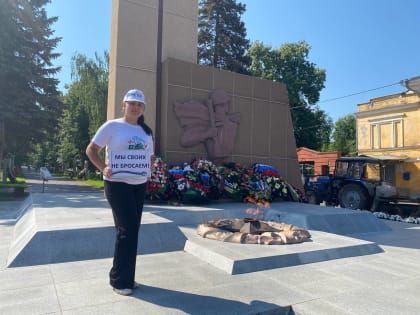 Чистопольские активисты МГЕР провели акцию в поддержку российских военнослужащих