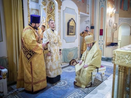 Студент духовной семинарии рукоположен в сан диакона