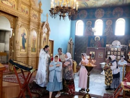 В храмах Чистопольской епархии прошли праздничные богослужения