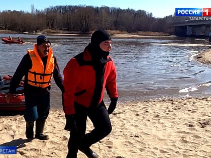 В Татарстане прошли учения по спасению людей при усилении паводка