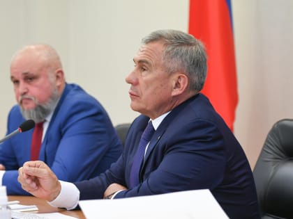 Путин назвал Минниханова президентом Татарстана