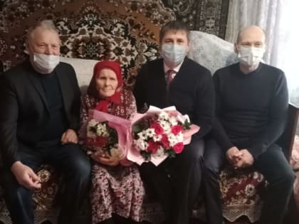 Бавлинку Анну Поджидаеву поздравили со 100-летним юбилеем