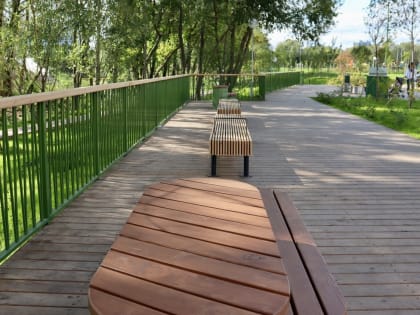 Как выглядит новый парк на берегу Ноксы в Казани: фото