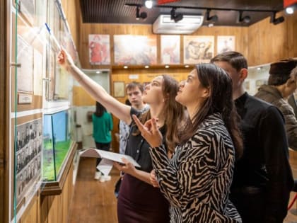 В музее нефти Лениногорска школьники и студенты дискутировали на тему выбора будущей профессии