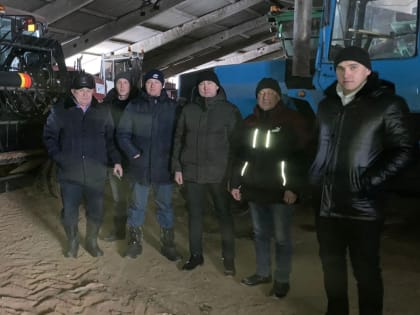 В ООО «Игенче» прошел  конкурс по постановке техники на зимнее хранение