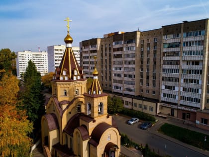 В праздник Покрова Божией Матери митрополит Кирилл совершил великое освящение храма великомучениц Веры, Надежды, Любови и Софии в городе Казани