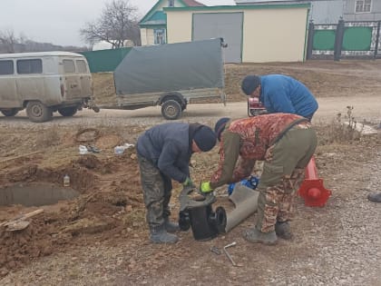 Пожарный гидрант установлен в Верхнем Симете