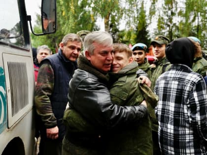 Воспитатель кадетских классов отправился в мобилизацию в Казани