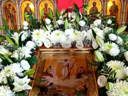 Слово епископа Мефодия в день праздника Преображения Господня в Кафедральном соборе Альметьевска