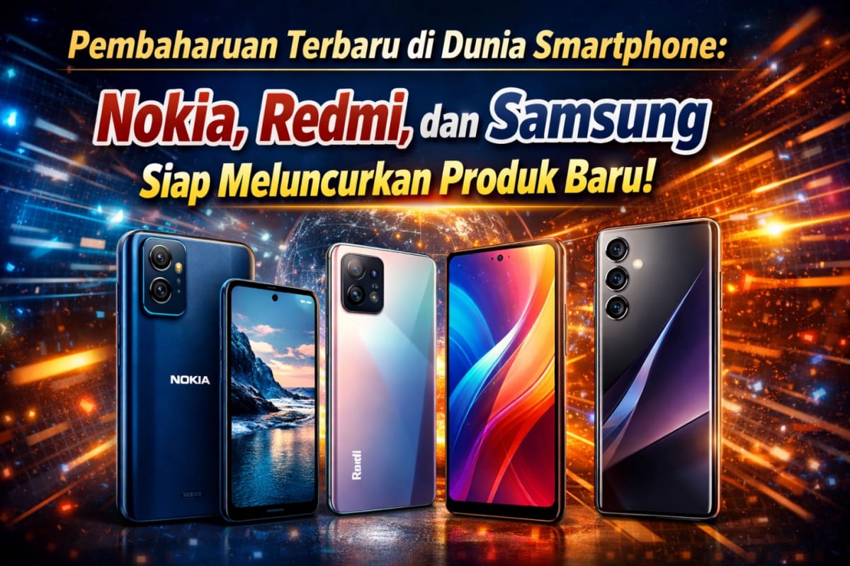 Pembaharuan Terbaru di Dunia Smartphone: Nokia, Redmi, dan Samsung Siap Meluncurkan Produk Baru