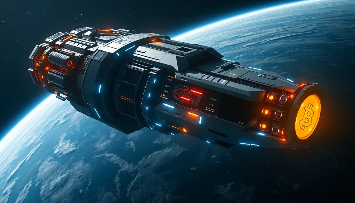 Menggali Masa Depan: Pertambangan Bitcoin di Luar Angkasa