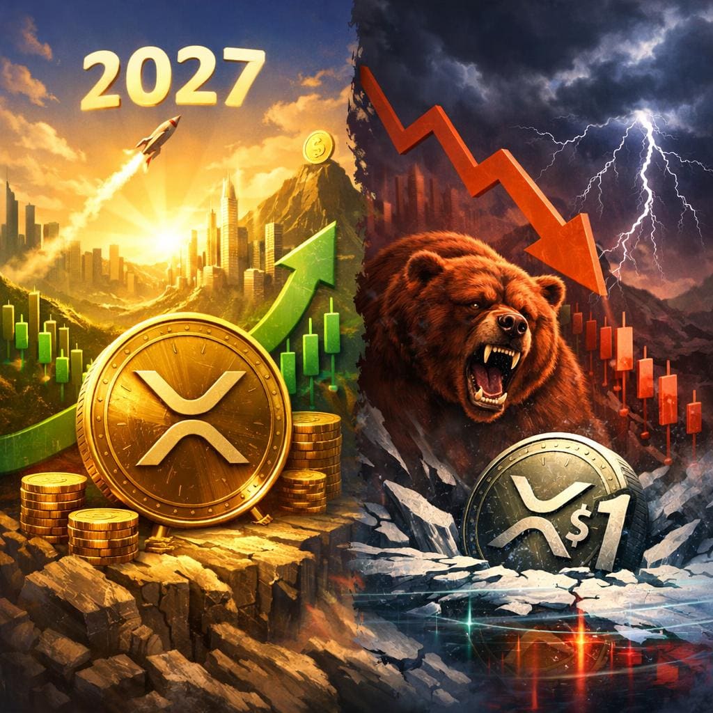 XRP's Turbulent Future: Navigating the Path to $10 or a Free Fall Below $1