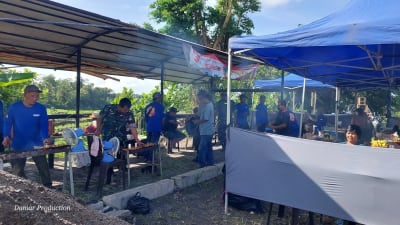 Lebih Dari 500 Porsi Sarapan Gratis Yang di Gelar Komunitas Iklas Selintas Habis Dalam Waktu Dua Jam