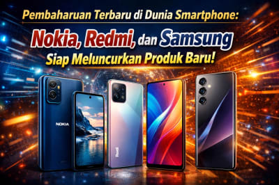 Pembaharuan Terbaru di Dunia Smartphone: Nokia, Redmi, dan Samsung Siap Meluncurkan Produk Baru